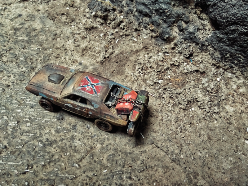 In the wasteland, it is imperative to have a backup vehicle. Preferably a dirt bike.